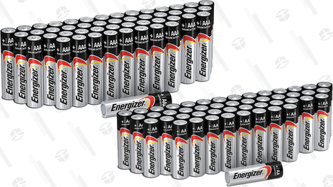 48 Energizer MAX AA Alkaline Batteries | $14 | Amazon48 Energizer MAX AAA Alkaline Batteries | $14 | Amazon